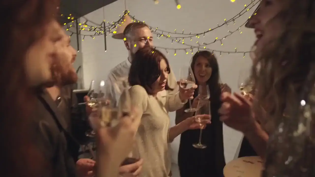 Wedding party celebration